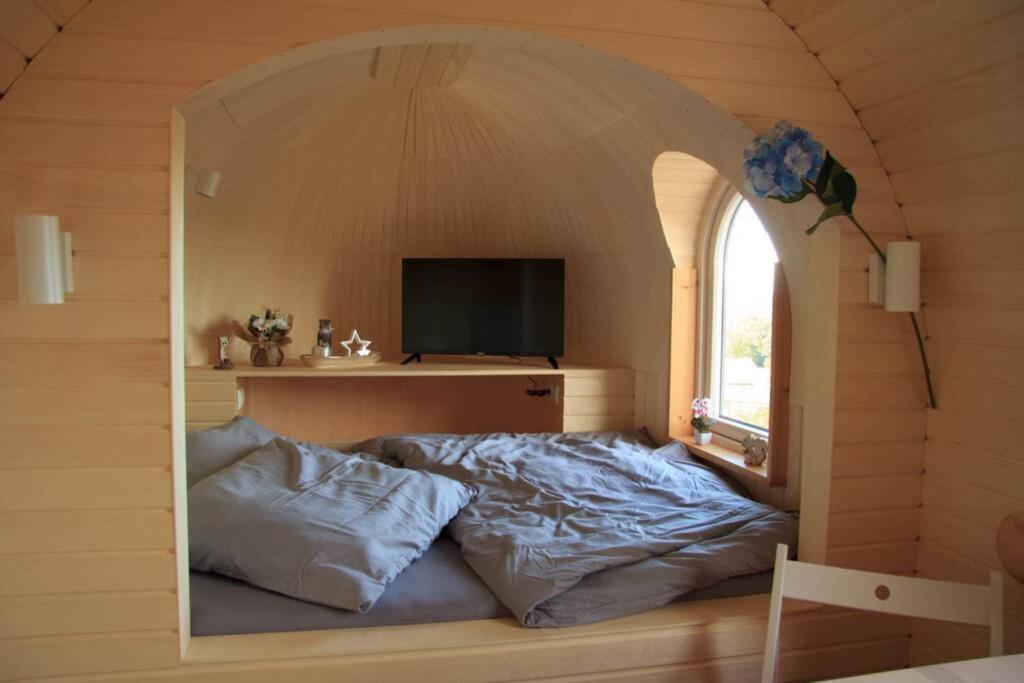 ApfeldorfSchmidis Igluhuts Im Pfaffenwinkel - Tiny House 2アパートメント エクステリア 写真